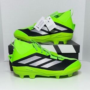 Size 10 Adidas Adizero Edge+ Men’s Baseball Cleats IH6139 Team Solar Green NEW